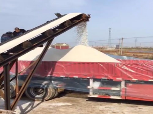 工业盐装车发货